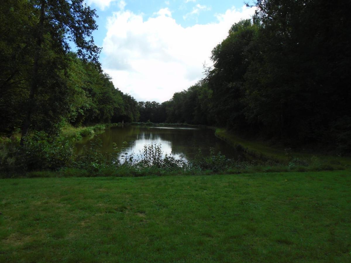 Deux Etangs Poissonneux Au Milieu Des Bois Avec Gite Moderne, La Halte Des Deux Lacs Rosée 外观 照片