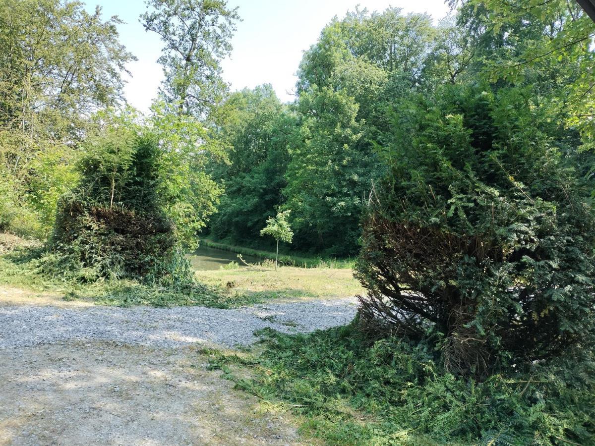 Deux Etangs Poissonneux Au Milieu Des Bois Avec Gite Moderne, La Halte Des Deux Lacs Rosée 外观 照片